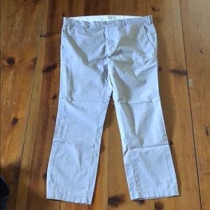 Crop length trousers